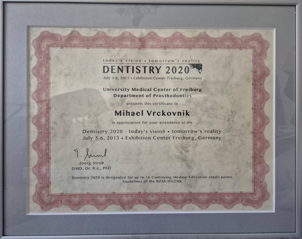 prosthodontics freiburg